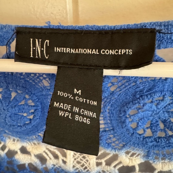 INC crochet top with 3/4 lengths sleeves. In excellent condition. - Picture 3 of 7